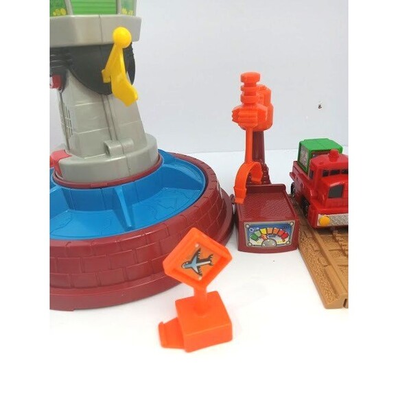 Fisher-Price GeoTrax Rail & Road System Coastal Winds Airport Plane - Picture 4 of 10